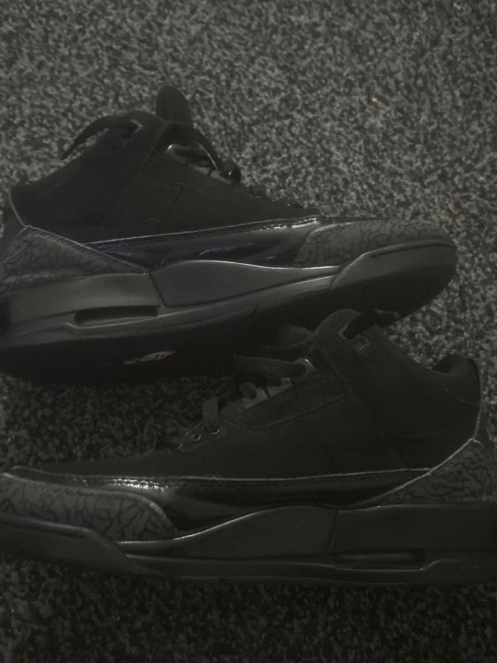 Jordan 3 black cats